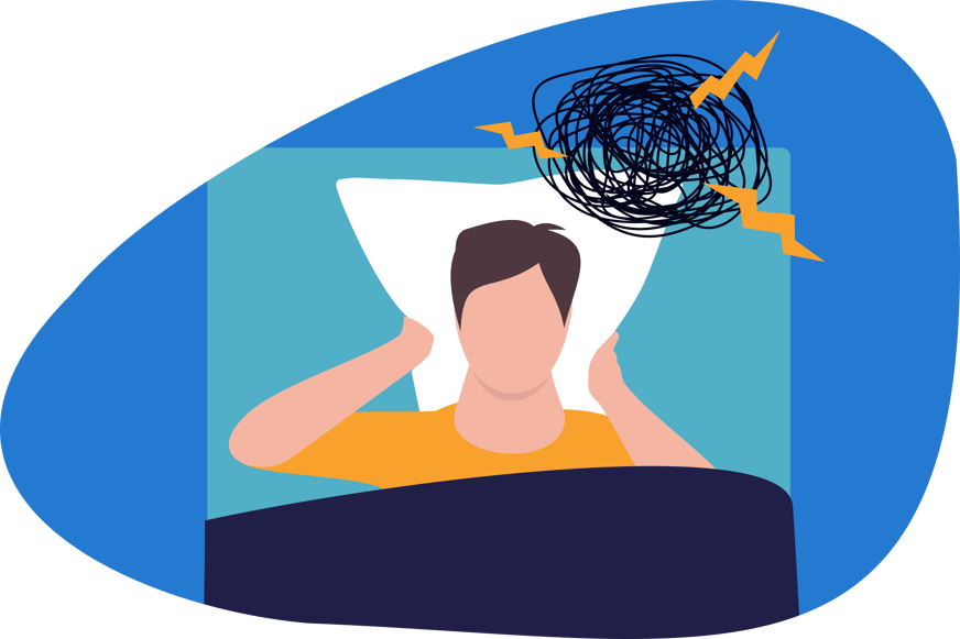 anxiety by lack of sleep